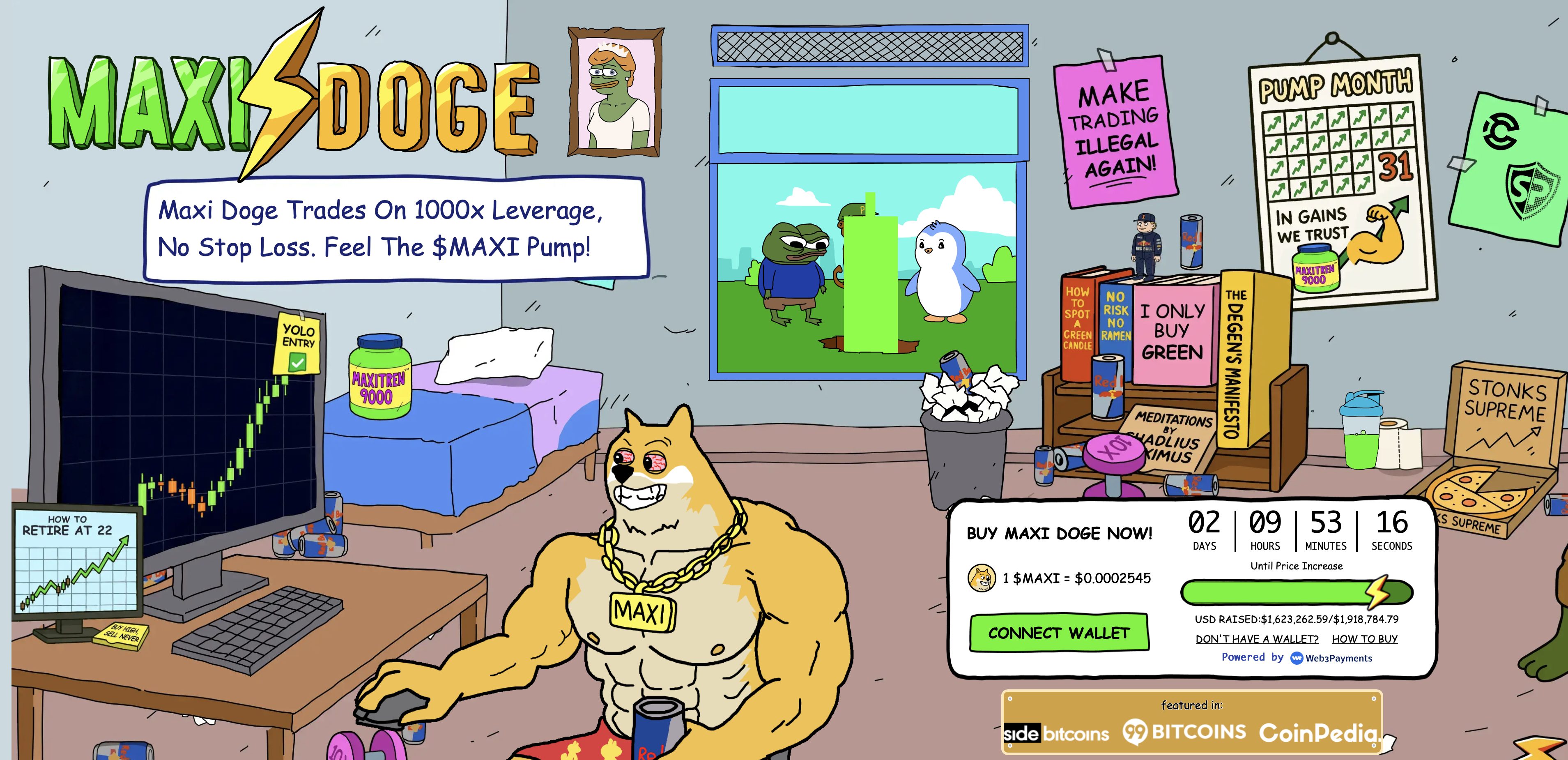 Maxi Doge website.