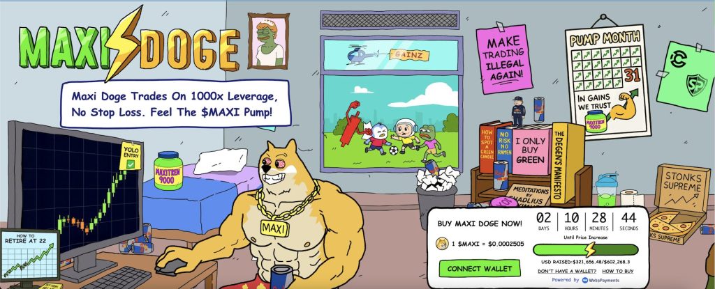 maxi doge crypto presale