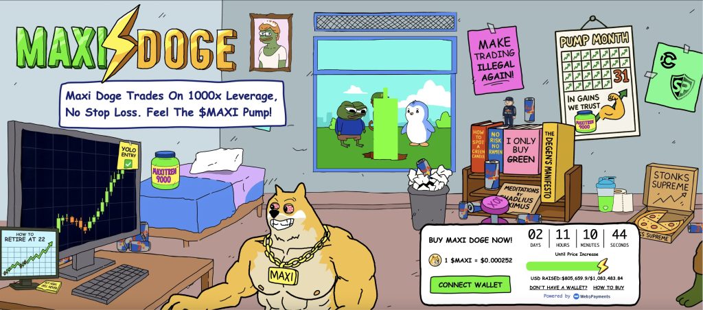 maxi doge crypto presale