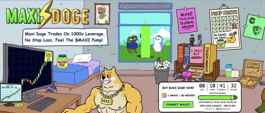 maxi doge crypto presale