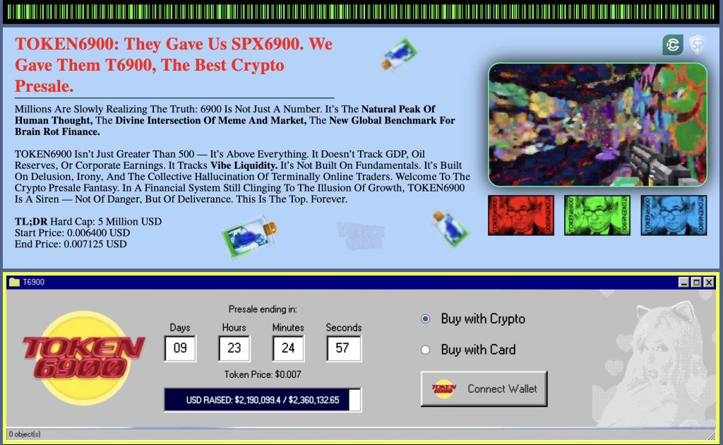 token6900 crypto presale