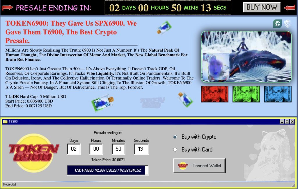 token6900 crypto presale