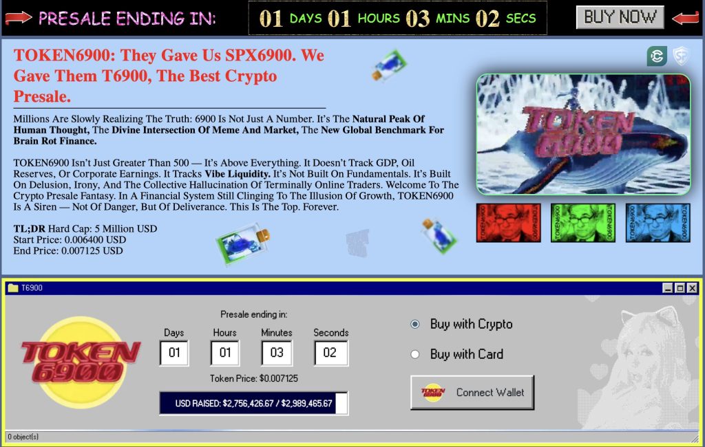 token6900 crypto presale