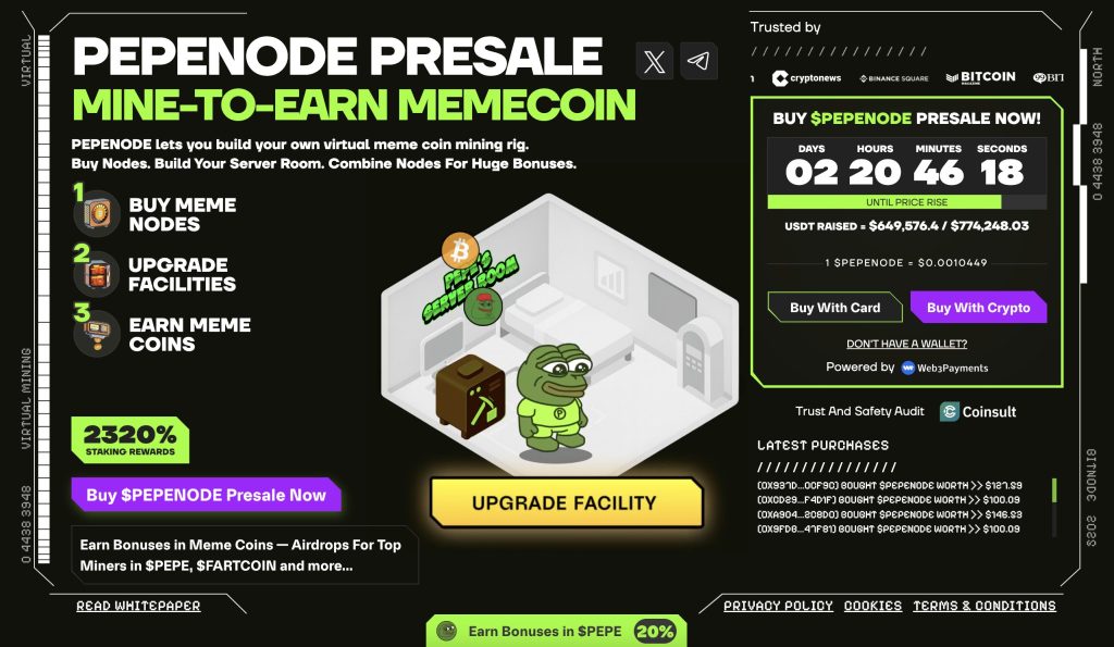 pepenode crypto presale