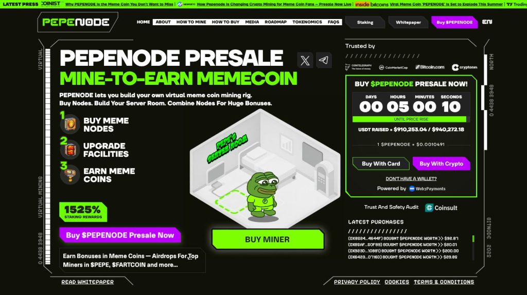 best new cryptos pepenode