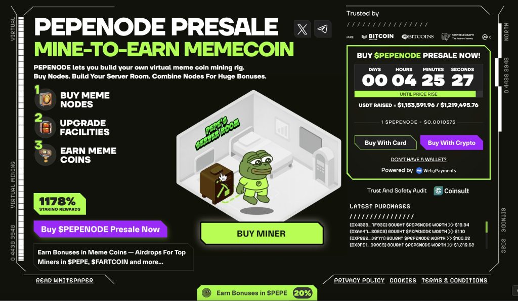 pepenode crypto presale