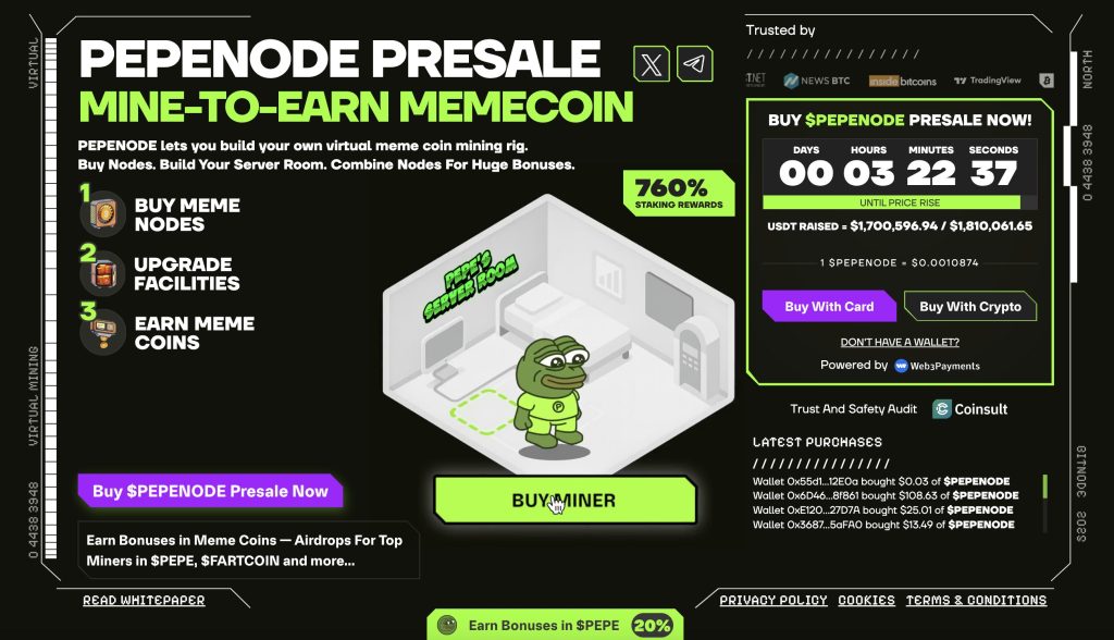 pepenode crypto presale