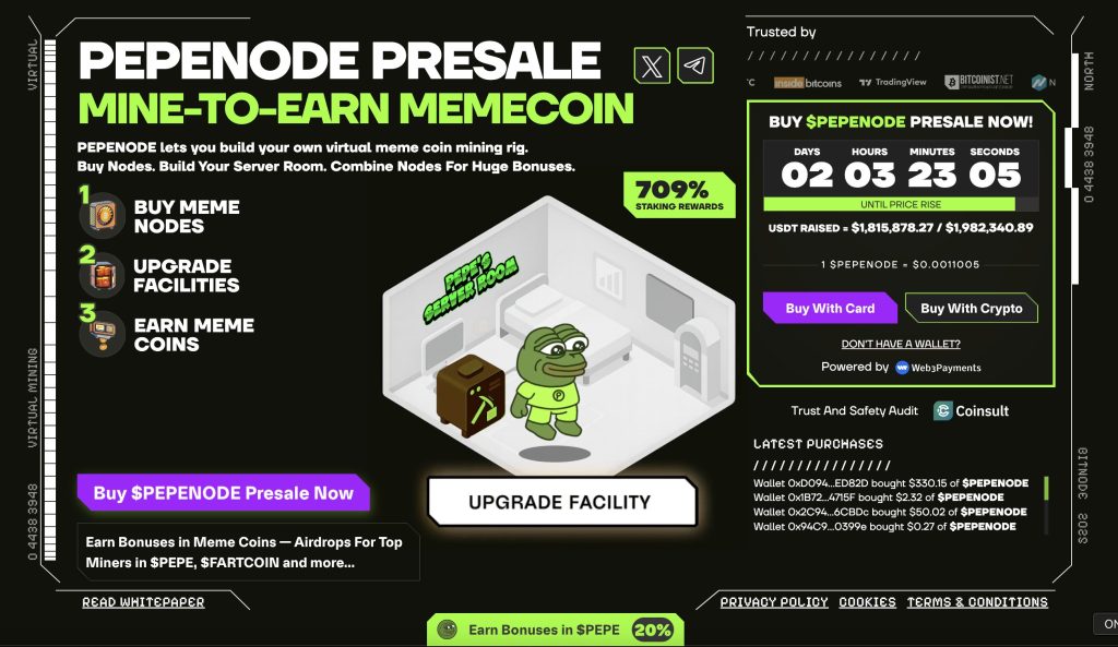 pepenode crypto presale