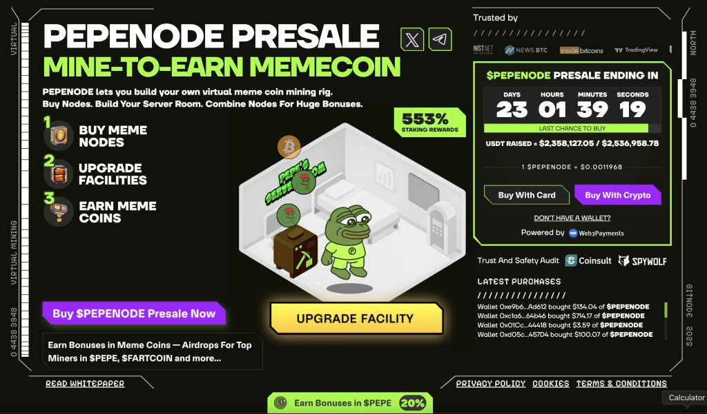 pepenode crypto presale