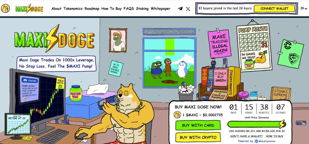 Bitcoin Price Prediction - maxidoge banner