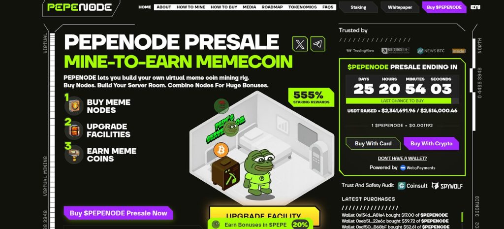 XRP Price Prediction - Pepenode Banner