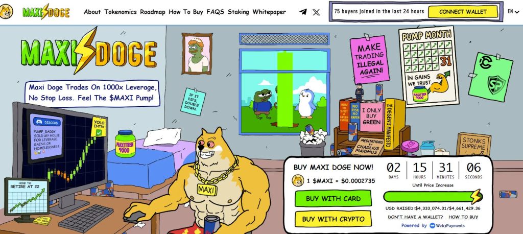 Bitcoin Price Prediction - Maxidoge banner