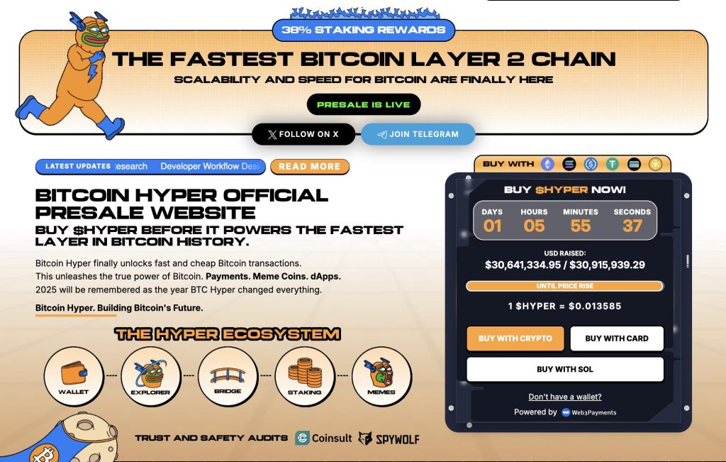 bitcoin hyper crypto presale